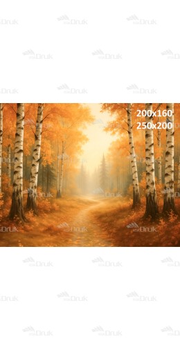 Tło fotograficzne Jesień, Las J_180